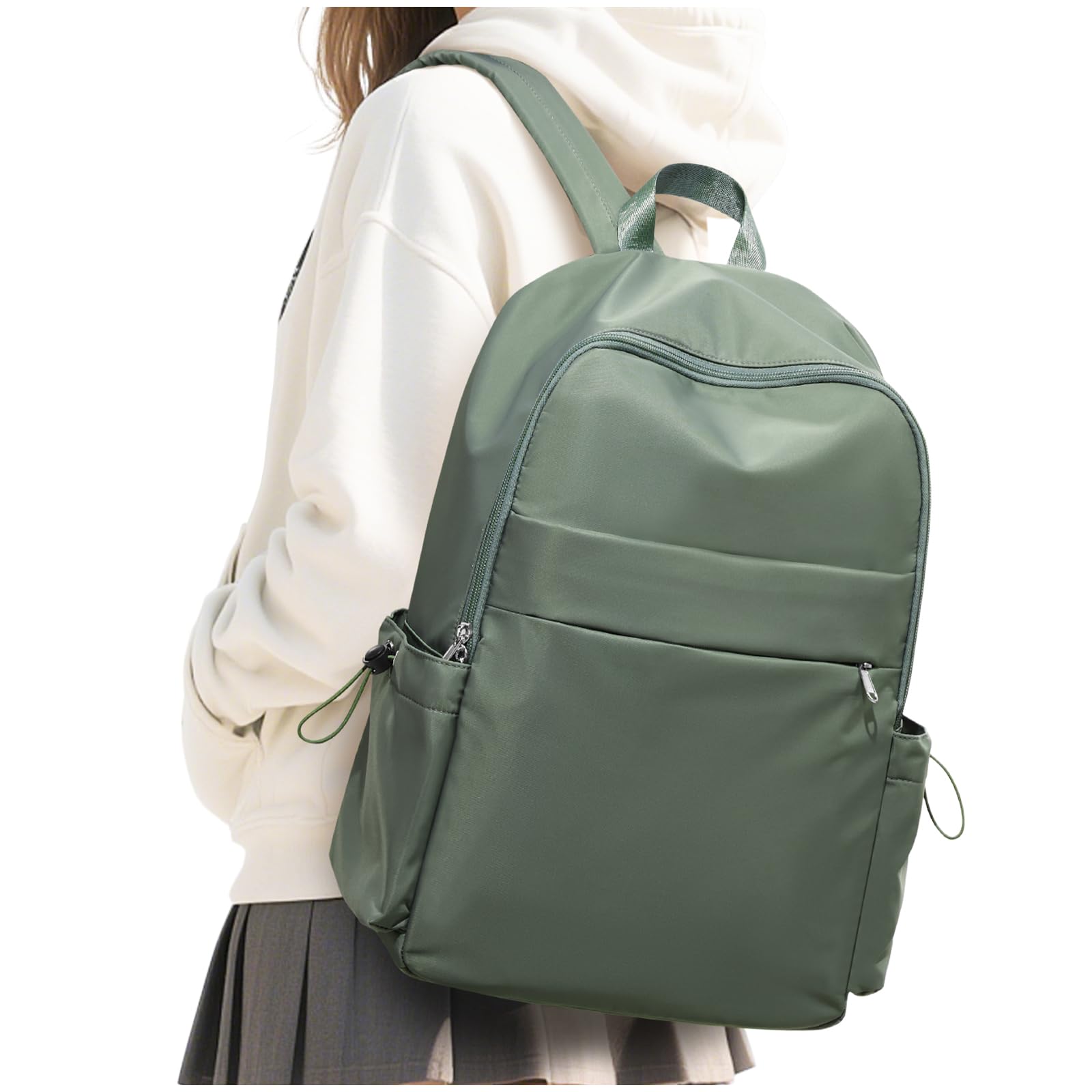 WEPLAN Zaini Scuola Superiore Ragazza Zaino Scuola Media Zaino Università Zainetto Cartella Casual Daypacks Borsa da Scuola Zaino Donna Scuola Viaggio Impermeabile Backpack Zaino porta PC 14 Pollici