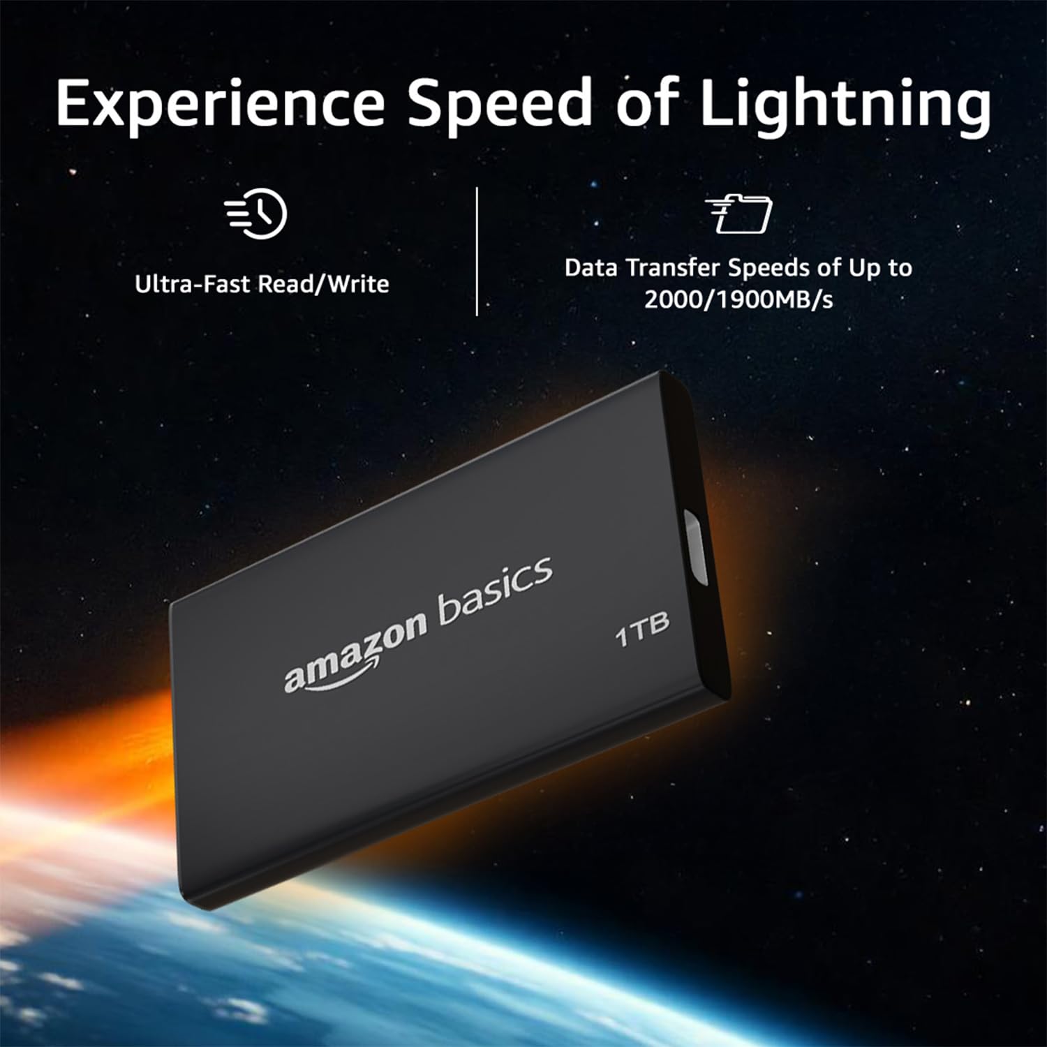 Amazon Basics Portable 1TB SSD