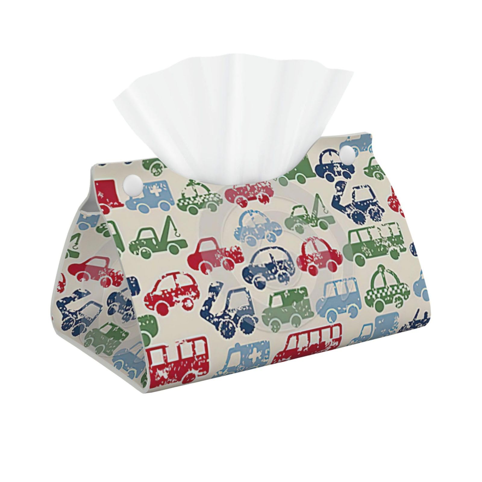Car. Print Long Tissue Box Cover Tissue Dispenser Box For Living Room, Office, Car, Bathroom