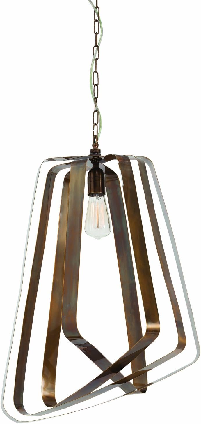42491 Adele Vintage Pendant, Brass