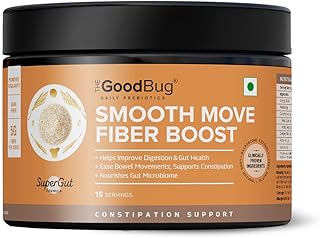 The Good Bug Smooth Move Fiber Boost | Relieves Constipation | Enhances Digestive Health | Plant-based Fiber Supplement | Non-GMO | Gluten Free | 15 Servings (15 Servings (Pack of 15), Smooth Move Fiber Boost)-picture-15