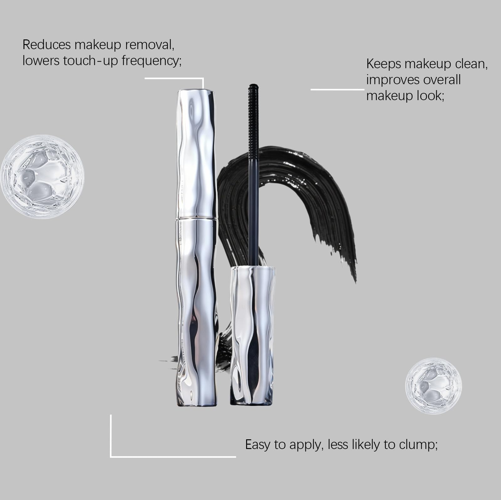 Sculpted Volume Mascara – Mascara noir pour un volume sculpté et