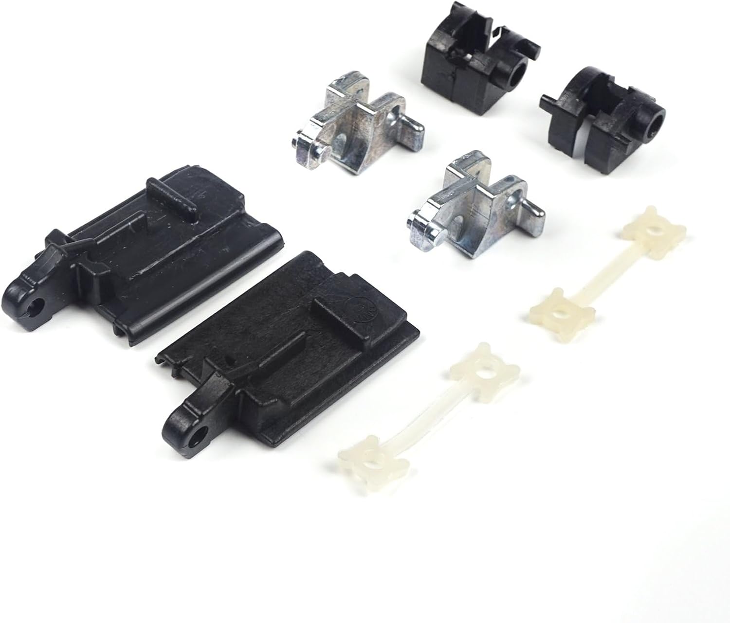 BSR531+BSR532 Sunroof Sliding Rail Lift Lever Hinge Repair 8 PCS Set Left Right Compatible With B.M.W 3 E36 E46 7 E38 54128119747 54128119748