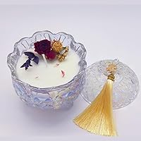 Vista 75 de Colorful Crystal Glass Candy Snack Barrel Storage Jar Embossed Luxury Cookie Buffet Canister With Lids Jewelry Box Jar Biscuit Containers