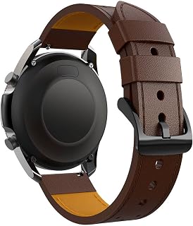 ONECMN Pulseira para Samsung Galaxy Watch4 40 44mm Original 20mm Pulseira de Couro Genuíno Pulseira Sport Watch 4 Classic 42 46mm