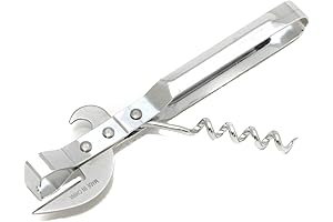 KitchenCraft Select 3-in-1 Can Opener: Your Culinary Companion for Effortless Kitchen Tasks