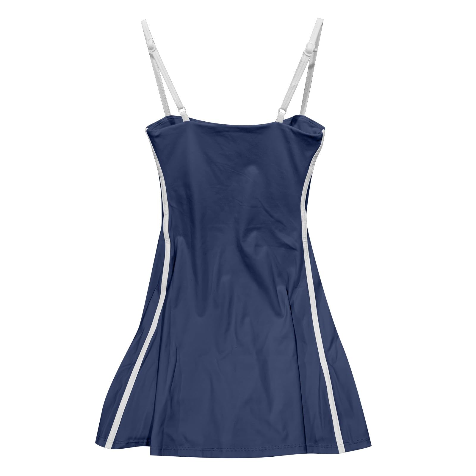 Générique Robe décontractée sans Manches pour Femme avec Soutien-Gorge intégré idéale pour Le Yoga Le Fitness et Les activités Sportives Confortable pour Un Usage Quotidien en été