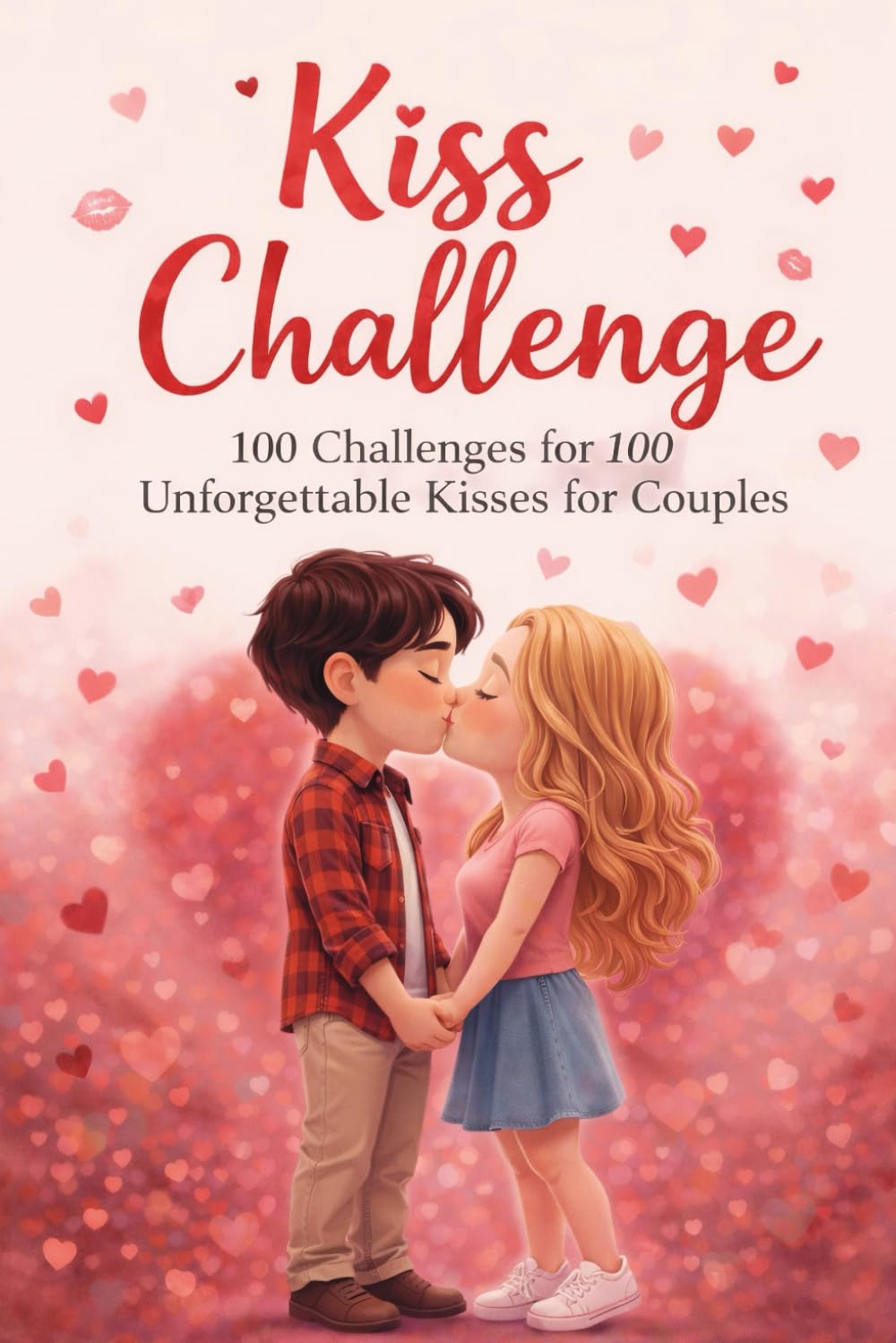 Kiss Challenge: 100 Challenges for 100 Unforgettable Kisses for Couples. A Romantic Couple Challenge Book, Relationship Game, and Date Night Idea for Couples