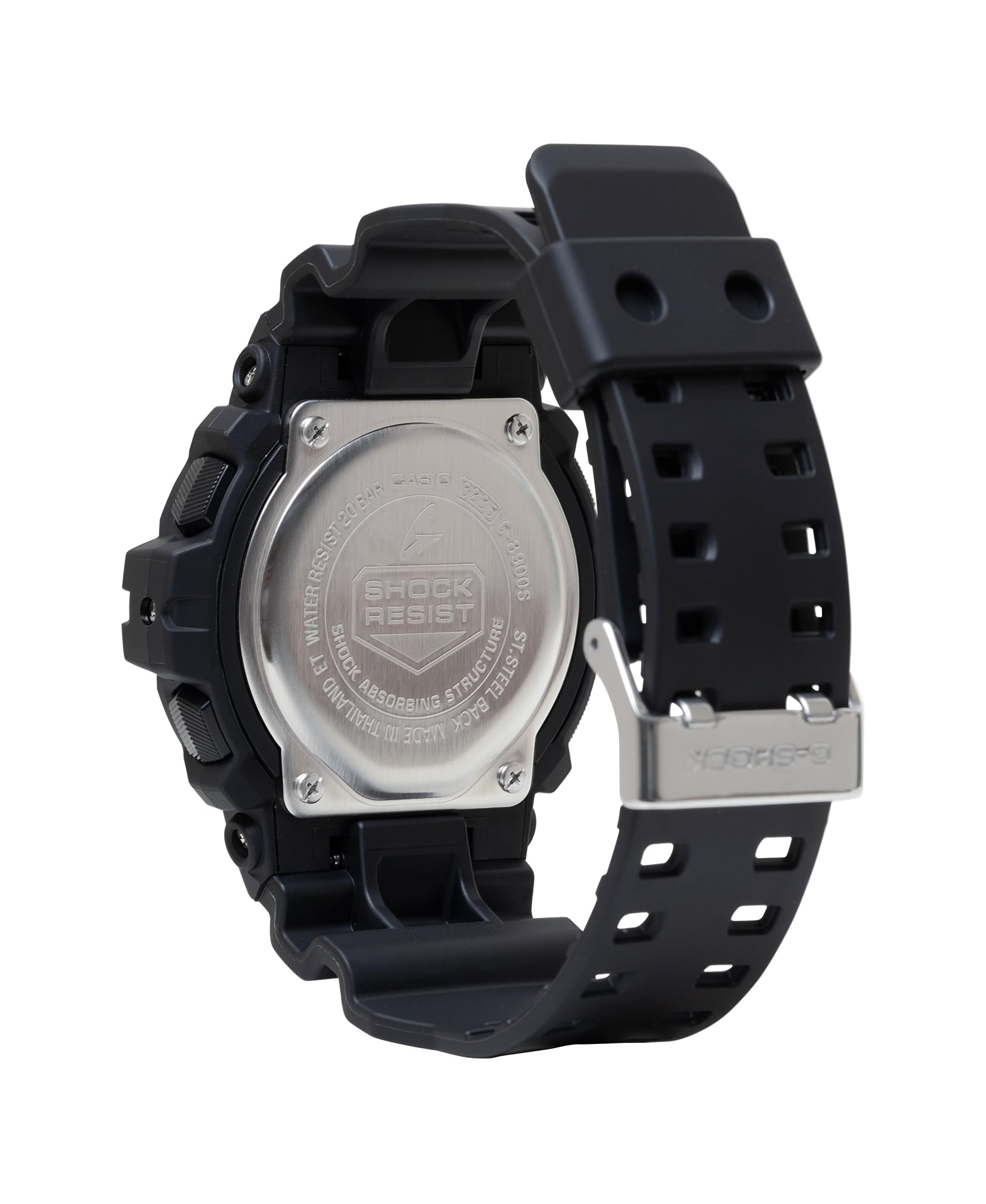 G-Shock Reloj Digital de Cuarzo japonés para Hombre con Correa de Resina G-8900S-1CR, Negro