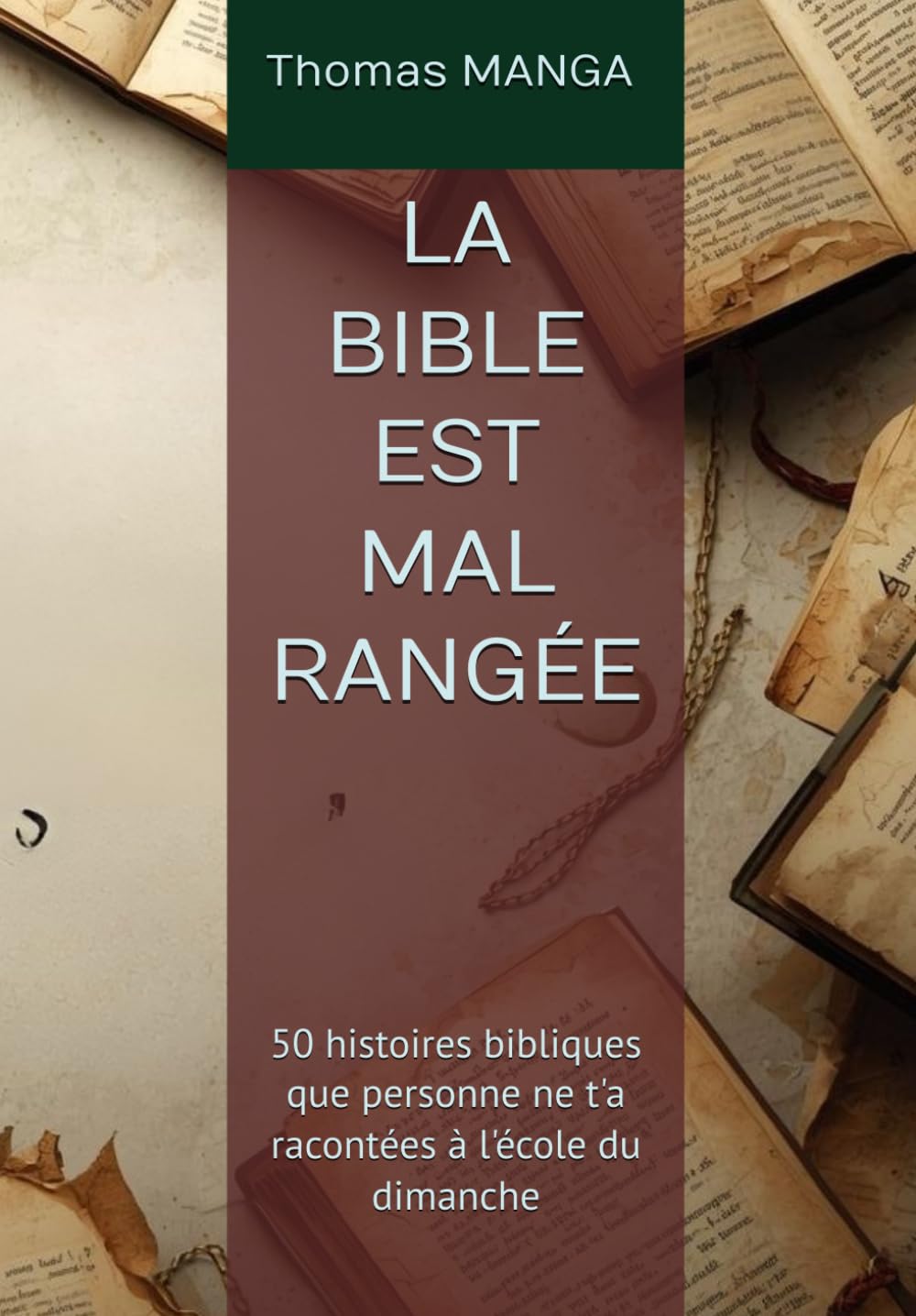 LA BIBLE EST MAL RANGÉE: 50 histoires bibliques que personne ne t'a racontées à l'école du dimanche (Humour et Spiritualité)