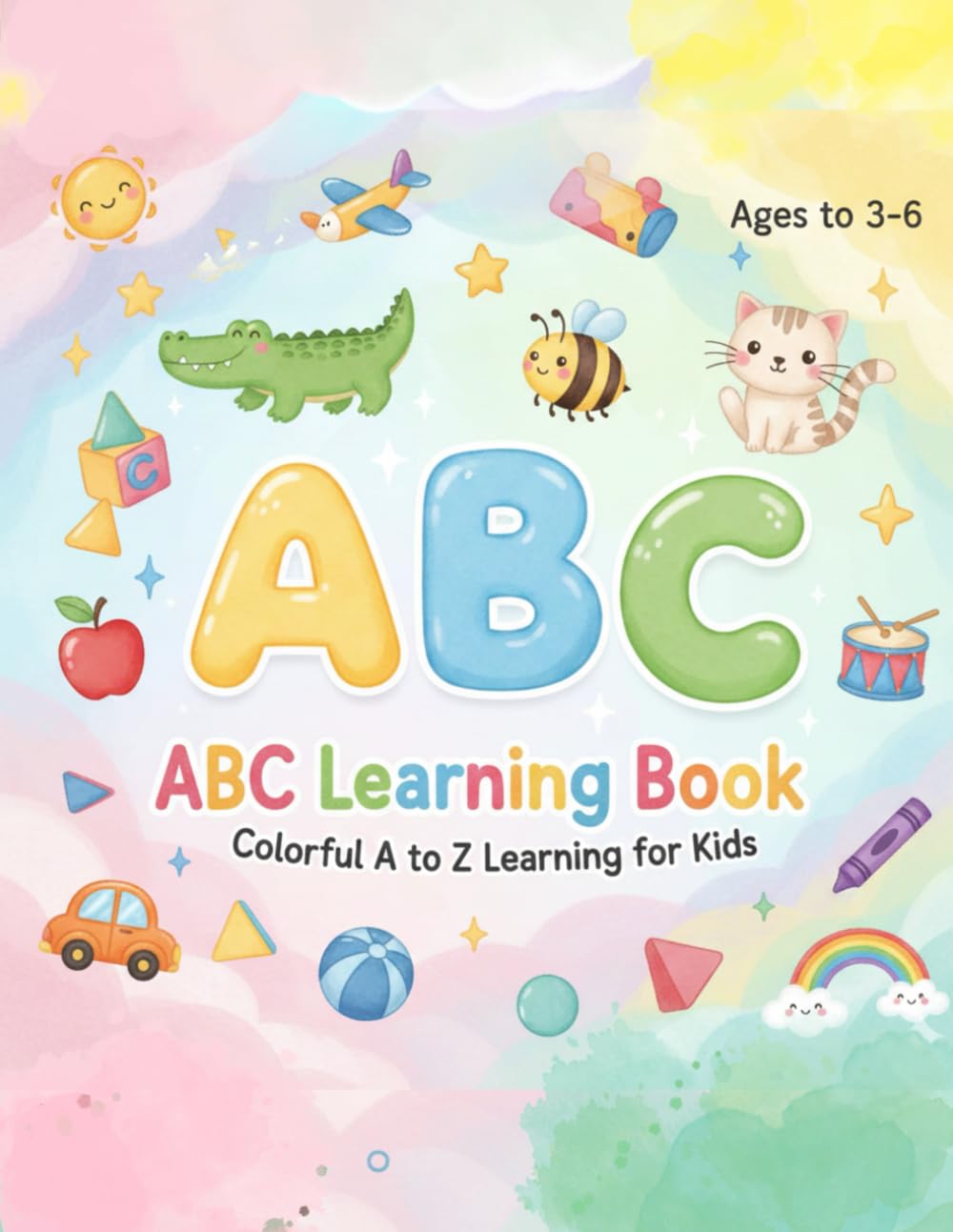 ABC Learning Book – Colorful A to Z Learning for Kids