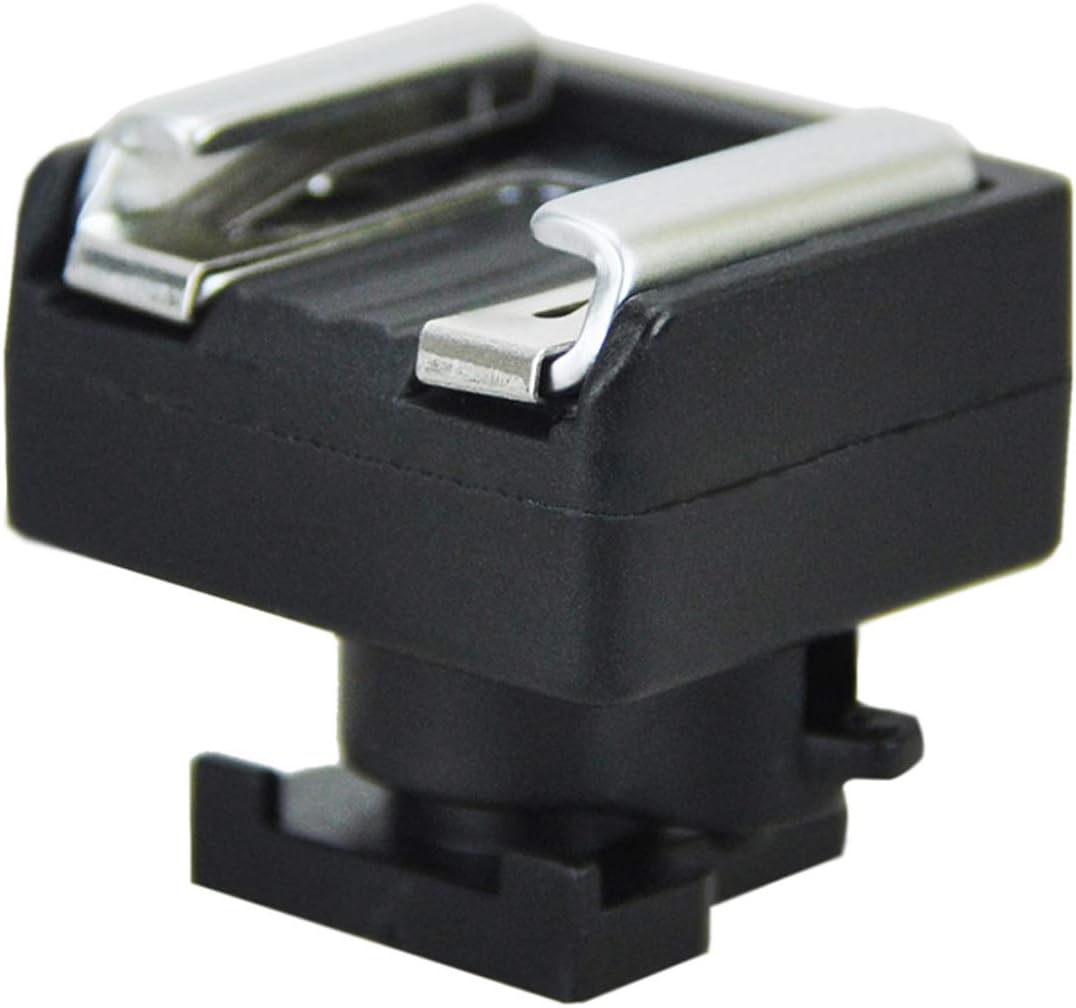 JJC MSA-1 Mini Advanced Hot Shoe to Universal Shoe Adapter for Canon Vixia HF M30HF M300 HF M31 HF M32 HF S10 HF S100 HF S11 HF S20 HF S200 HF S21 HF20 HF200 HF21 HF G20 HF G30