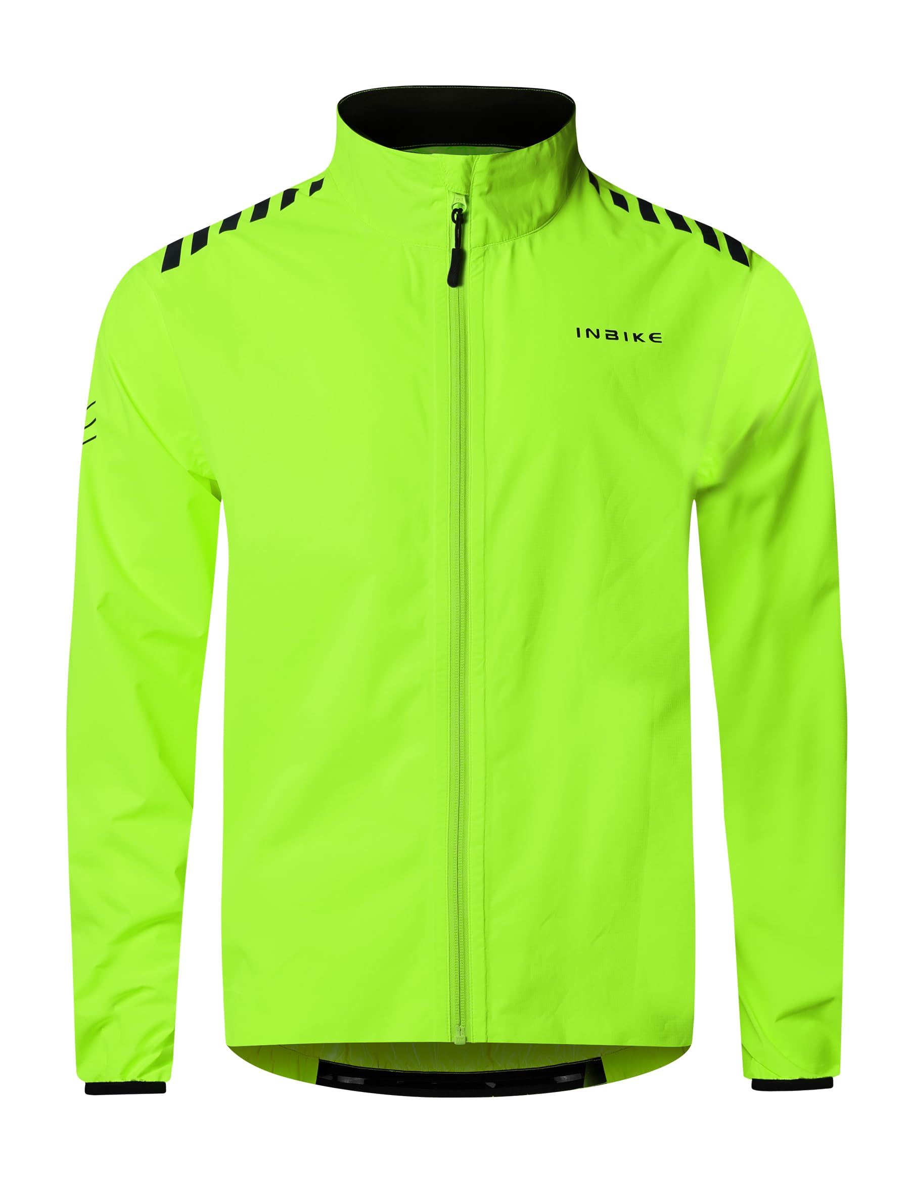 INBIKE Giacca Antivento Ciclismo Uomo Giacche Running Impermeabile Leggero Riflettenti Traspirante per Corsa Ciclismo Trekking e Vita Quotidiana