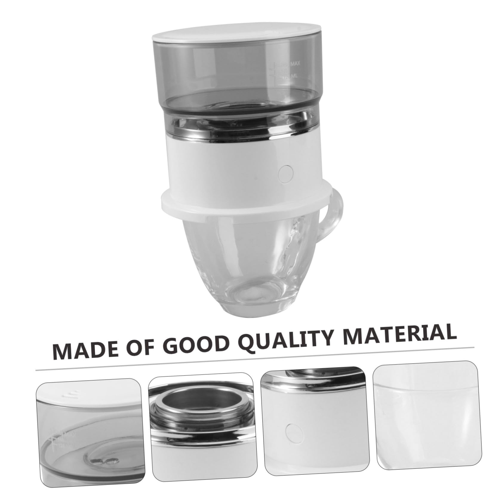 YARNOW Macchina per Caffè Automatica a Goccia Portatile 160ml Filtro Fine in Acciaio Inox per Ufficio e Attività All'aperto Stili multipli