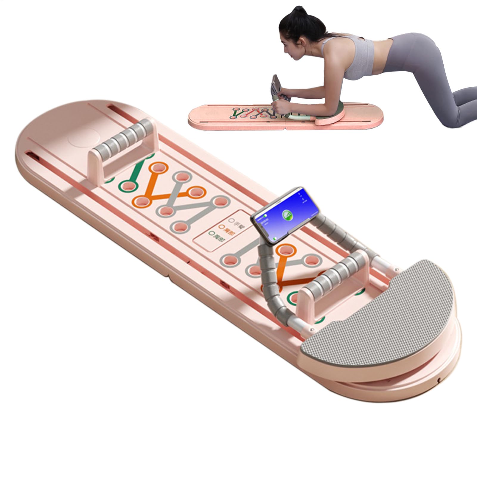 Máquina De Pilates Reformar - Accesorios de Fitness y Ejercicio Plegables,Tabla De Pilates Para Entrenamiento De Abdominales Y Core,Para Oficina Entrenamiento Rehabilitación Empaquetado