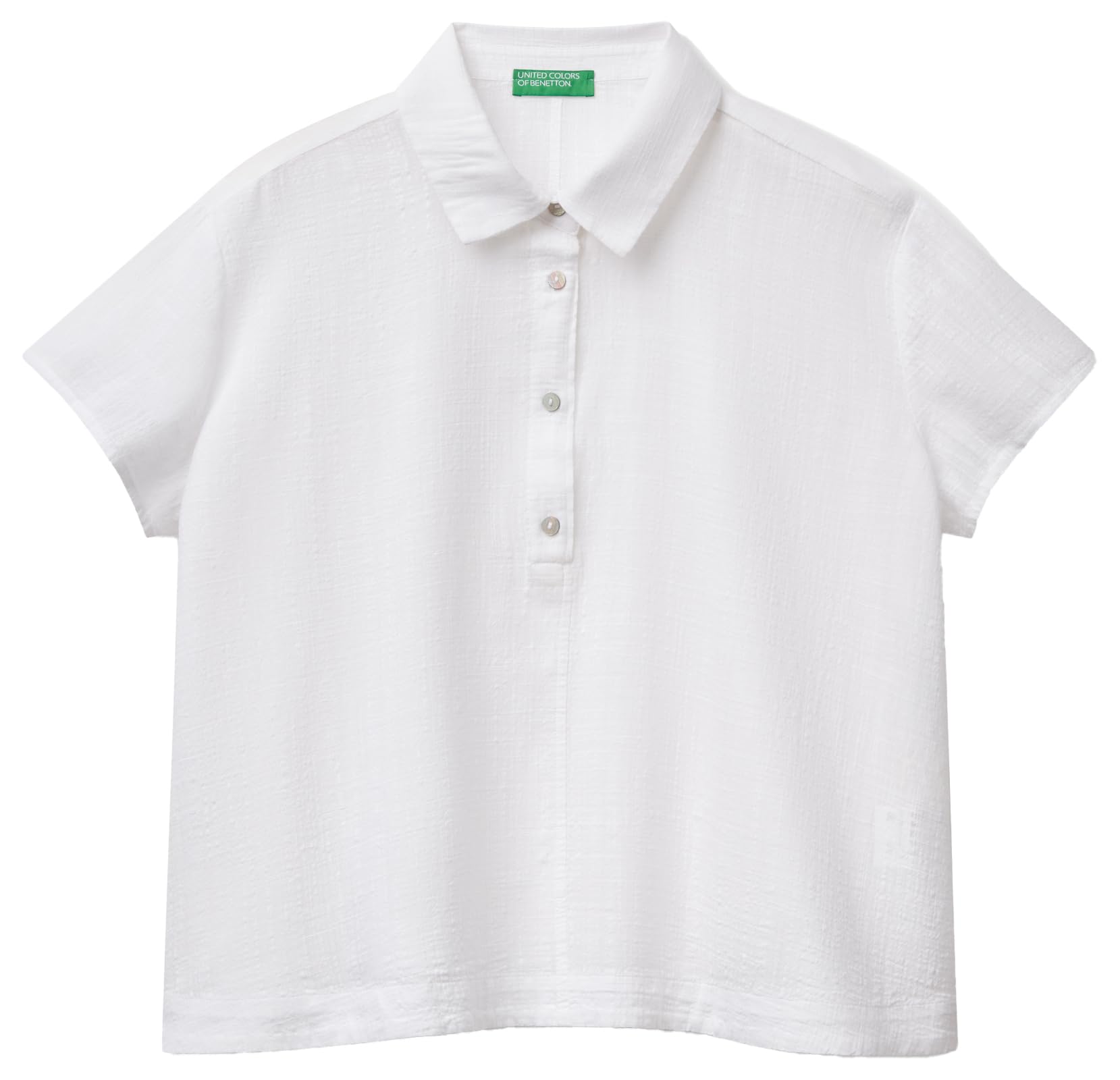 United Colors of Benetton Shirt, White, XL