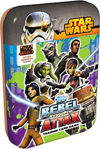 Preisvergleich Produktbild Topps Star Wars Rebel Attax Serie 1 - Mini Tin Deutsch