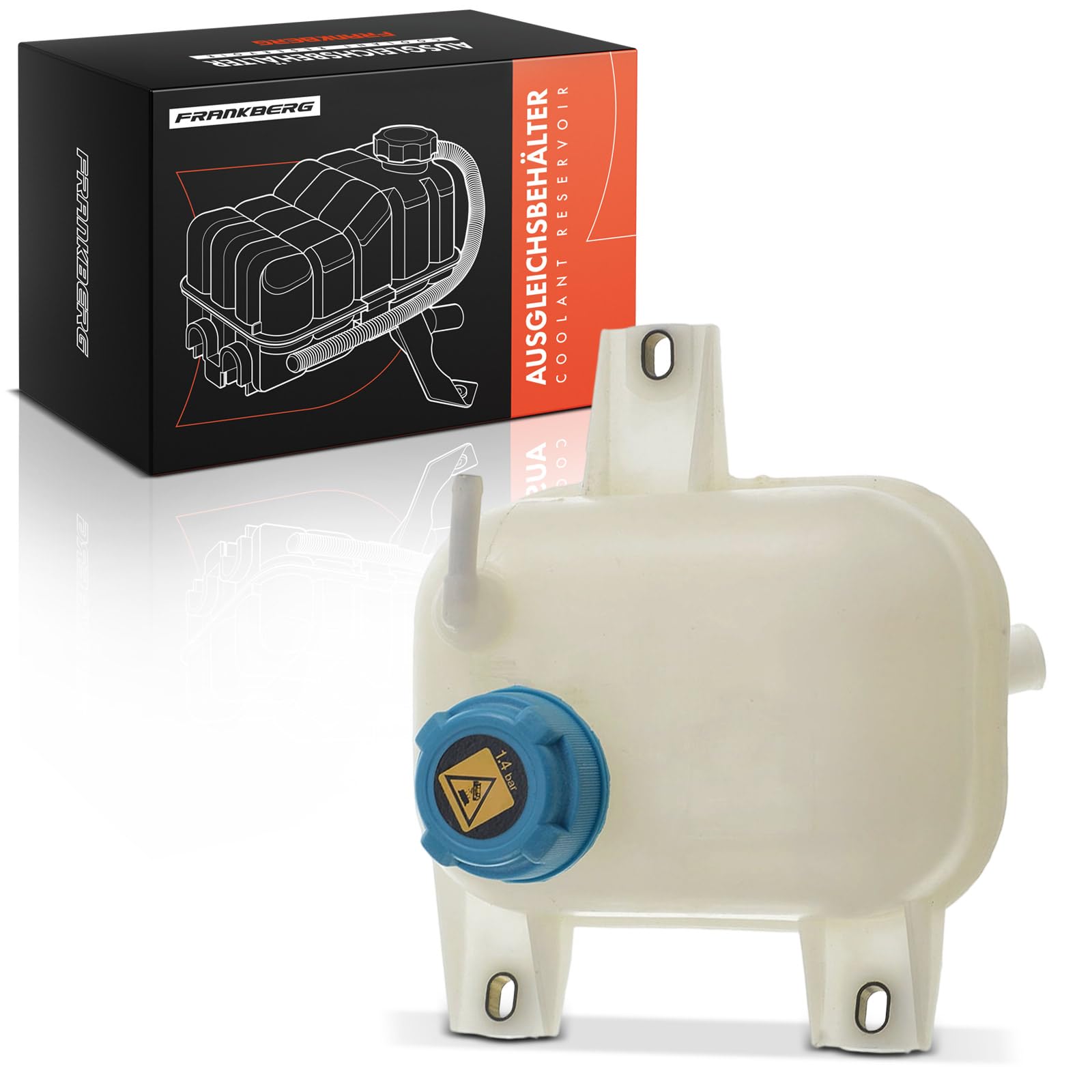 Frankberg Serbatoio di Espansione Refrigerante Compatibile con Doblo Pianale/Telaio 263 2.0 D MultiJet Doblo Pianale/Telaio 263 1.3 D MultiJet Doblo MPV 263 1.3 D MultiJet Doblo MPV 263 51717782