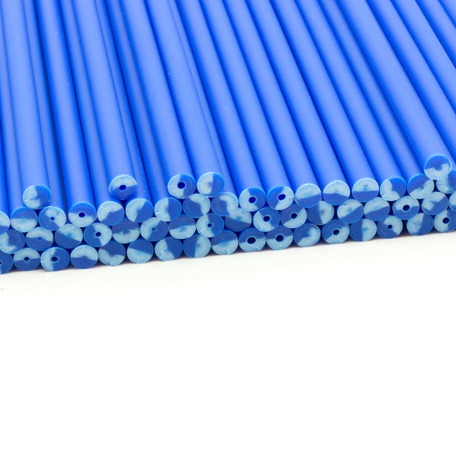 Plastic Lollipop Sticks - 89mm x 4mm Pack of 1000 (Blue)