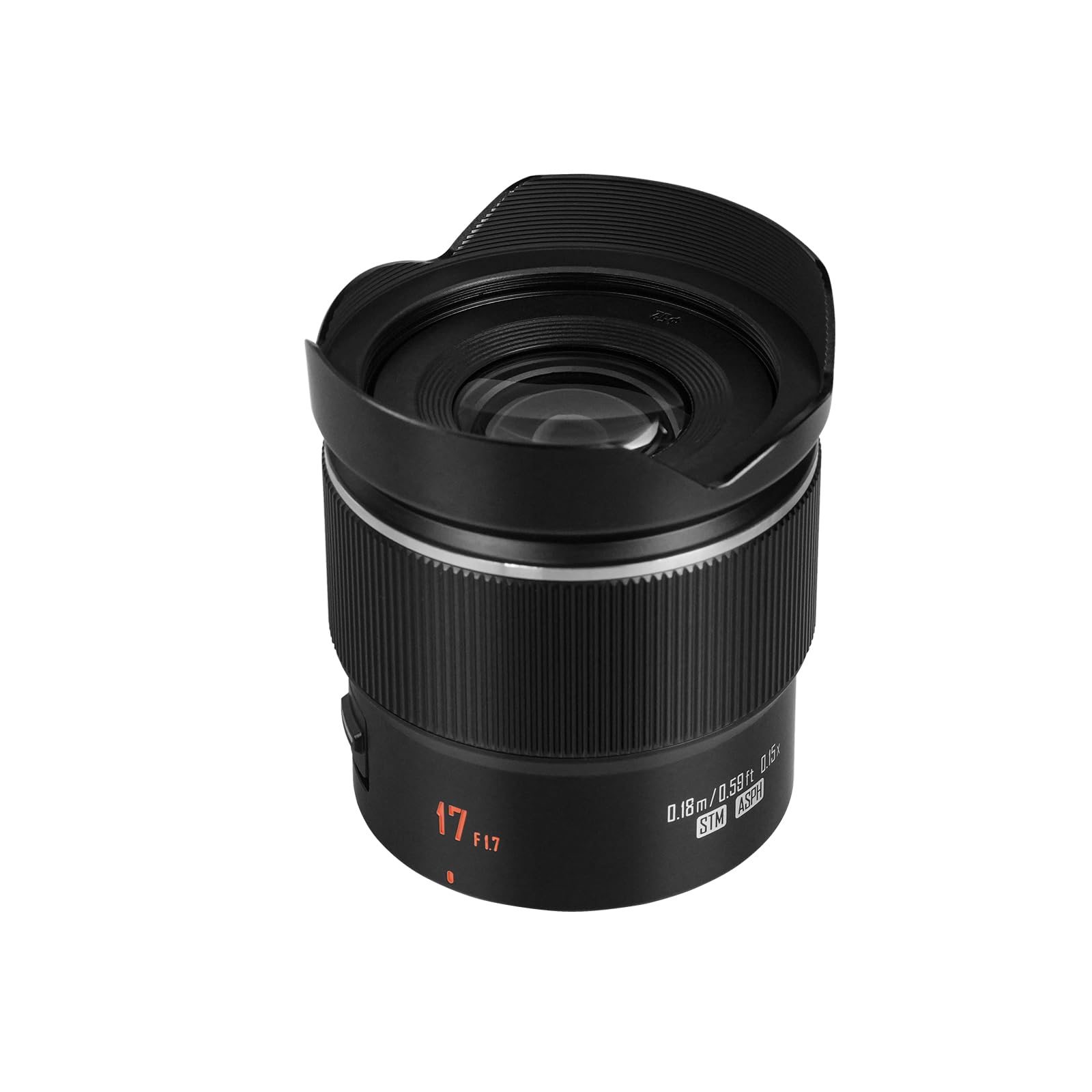 YONGNUO YN17MM F1.7 Prime Objectif pour monture M43, 17 mm F1.7M AF MF | Objectif Prime standard, MFT Micro Four Thirds pour appareils photo sans miroir