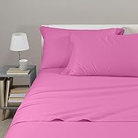 Caleffi Tinta unita flanella Completo Lenzuola, Flanella