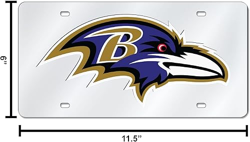 Vista 44 de Rico Industries Etiqueta láser NFL AFL Retro