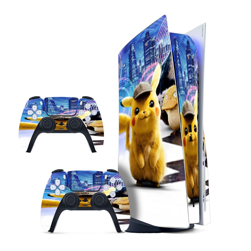 See full amazon price history chart for GADGETS WRAP Printed Vinyl Skin Sticker Decal for Sony PS5 PlayStation 5 Disc Edition Console & 2 Controller (Skin Only, Console & Controller not Included.) - Pikachu Multicolor GADGETS WRAP Printed Vinyl Skin Sticker Decal for Sony PS5 PlayStation 5 Disc Edition Console & 2 Controller (Skin Only, Console & Controller not Included.) - Pikachu Multicolor (B0BW3SFG46) Amazon Price History, Amazon Price Tracker