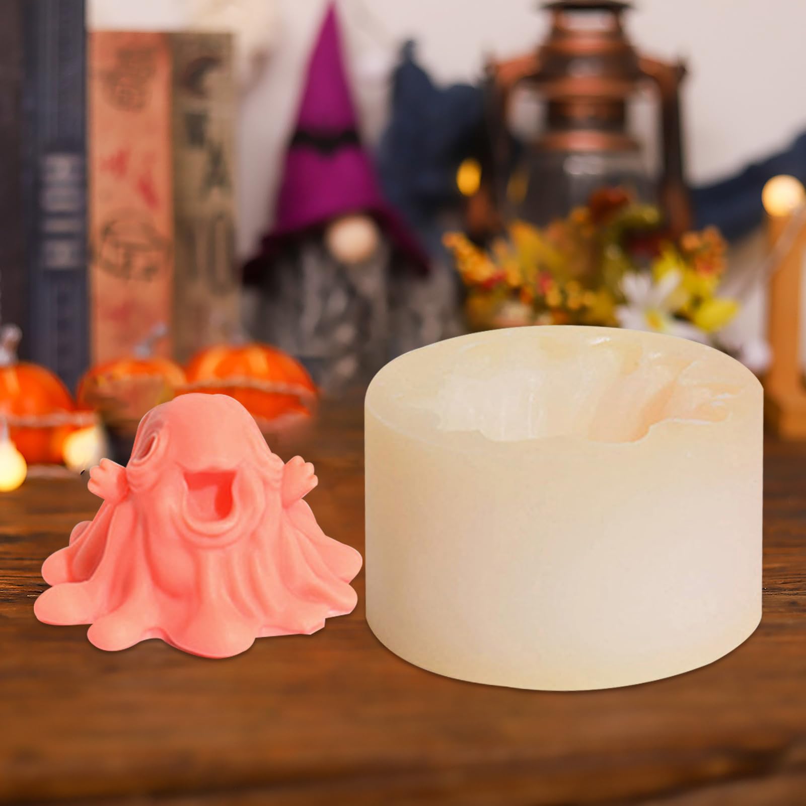 Kaars mal Griezelige Spook - Cozy Design Kaars mal Griezelige Spook - Cozy Design