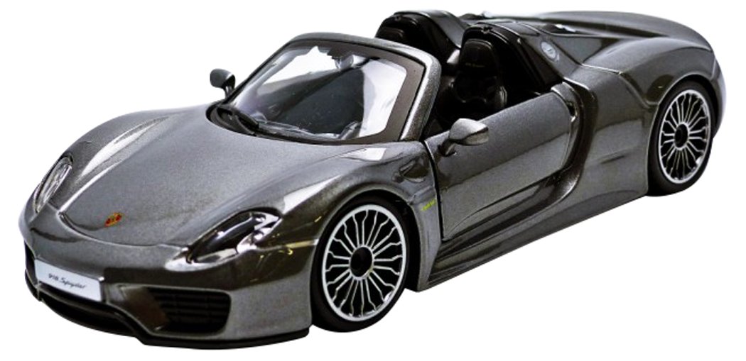 Bburago21076 – Porsche 918 – 2013 – 1:24 Scale – Grey