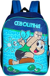 Mochila Costas Infantil Turma Mônica Cebolinha AZ Original