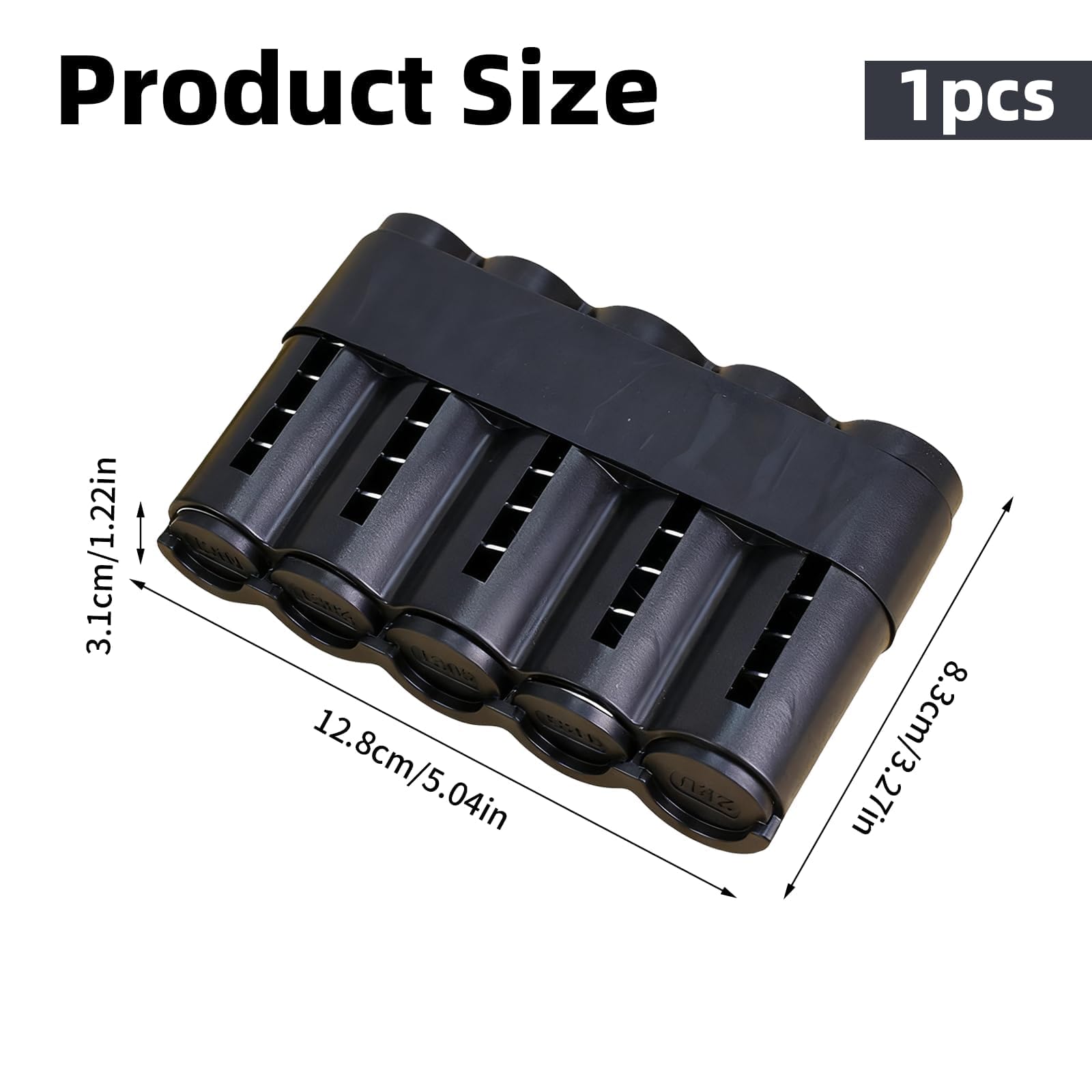 Portamonedas para Monedas Euro Clasificador y Dispensador Portátil Organizador Negro