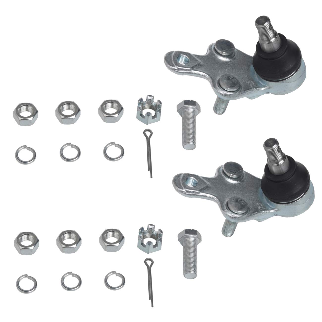 TUCAREST 2Pcs K9499 (Pair) Suspension Front Lower Ball Joint Compatible With Le-xus ES300 RX300, To-yota Avalon Camry Sienna Solara