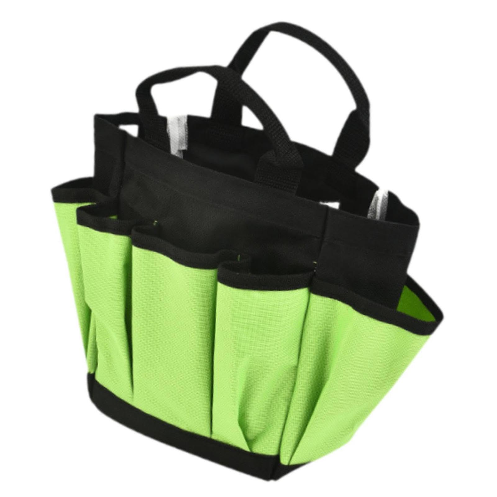 Garden Tool Bag Gardeners Multipurpose Waterproof with Handle Gardening Tote 28x10x27.5cm Green-Home & Garden - Tools - Tool Boxes Belts & Storage - Bags Belts & Pouches-image-6