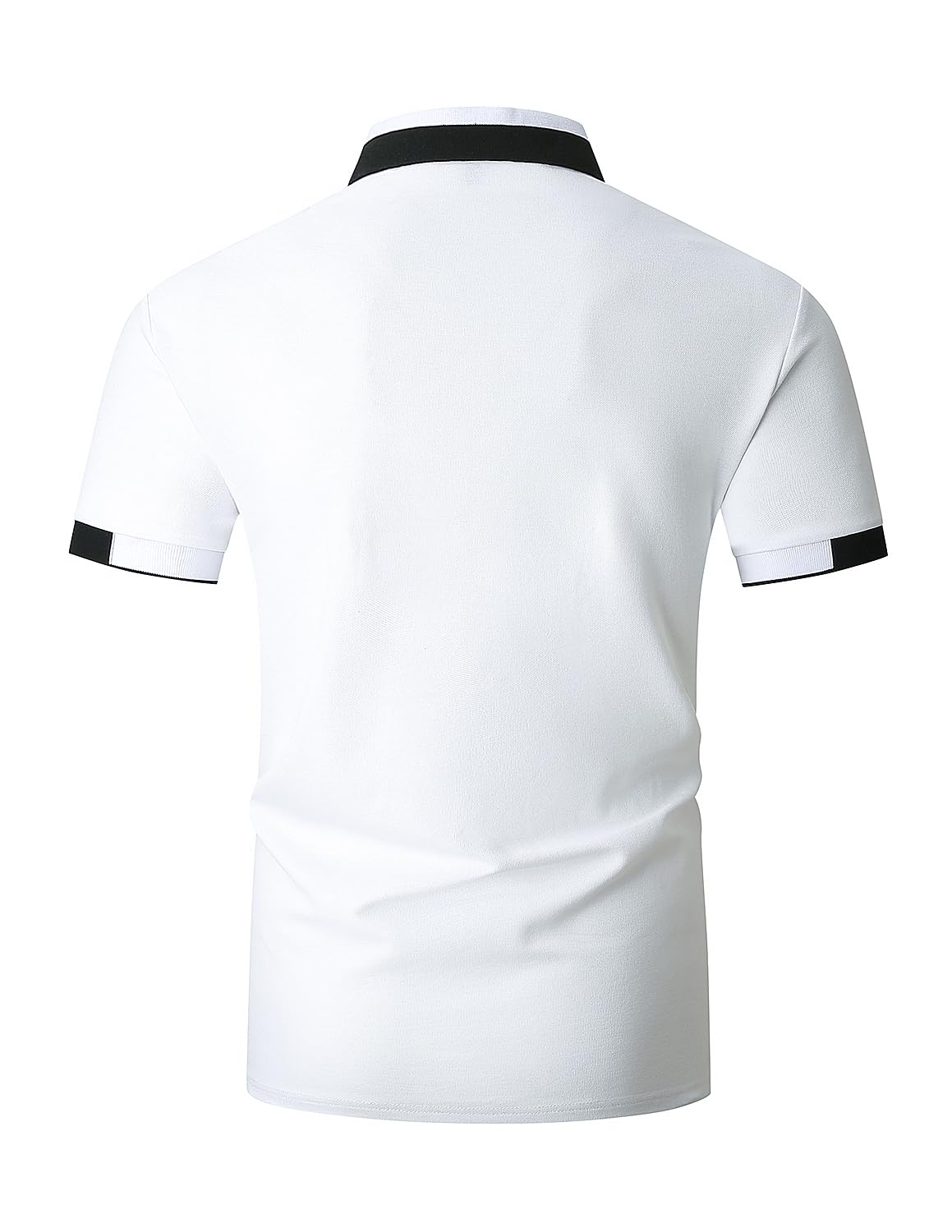 VHUQGVU Polo Uomo Manica Corta Slim-Fit Polo Golf da Uomo con Colletto Poloshirt Casual a Manica Corta T Shirts