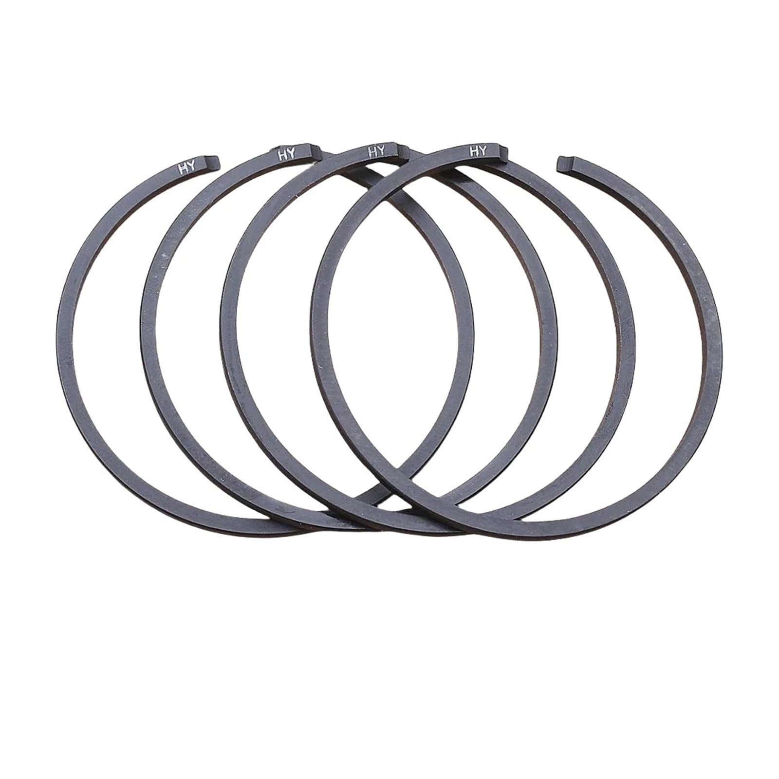 Segments de piston 36 mm en alliage robuste pour modèle 009