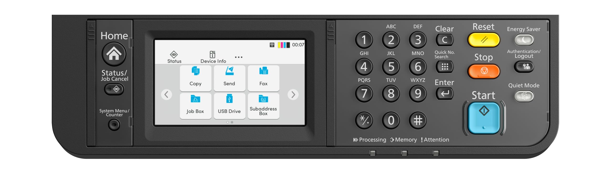 Kyocera Ecosys Ma2600cwfx - Stampante Multifunzione - Colore - Laser - Legale (216 X 356 Mm)/
