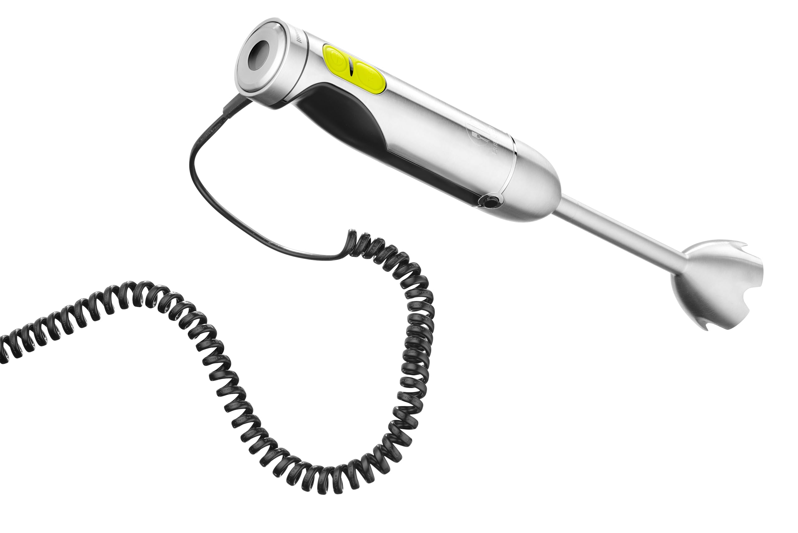 HENDI Frullatore ad immersione, asta frullatore: 225mm, velocità regolabile: 8500 a 16500g/min, processa fino a 3L, frullatore a mano, mixer ad immersione, ø65x(H)425mm, 220V/1000W, inox, ABS