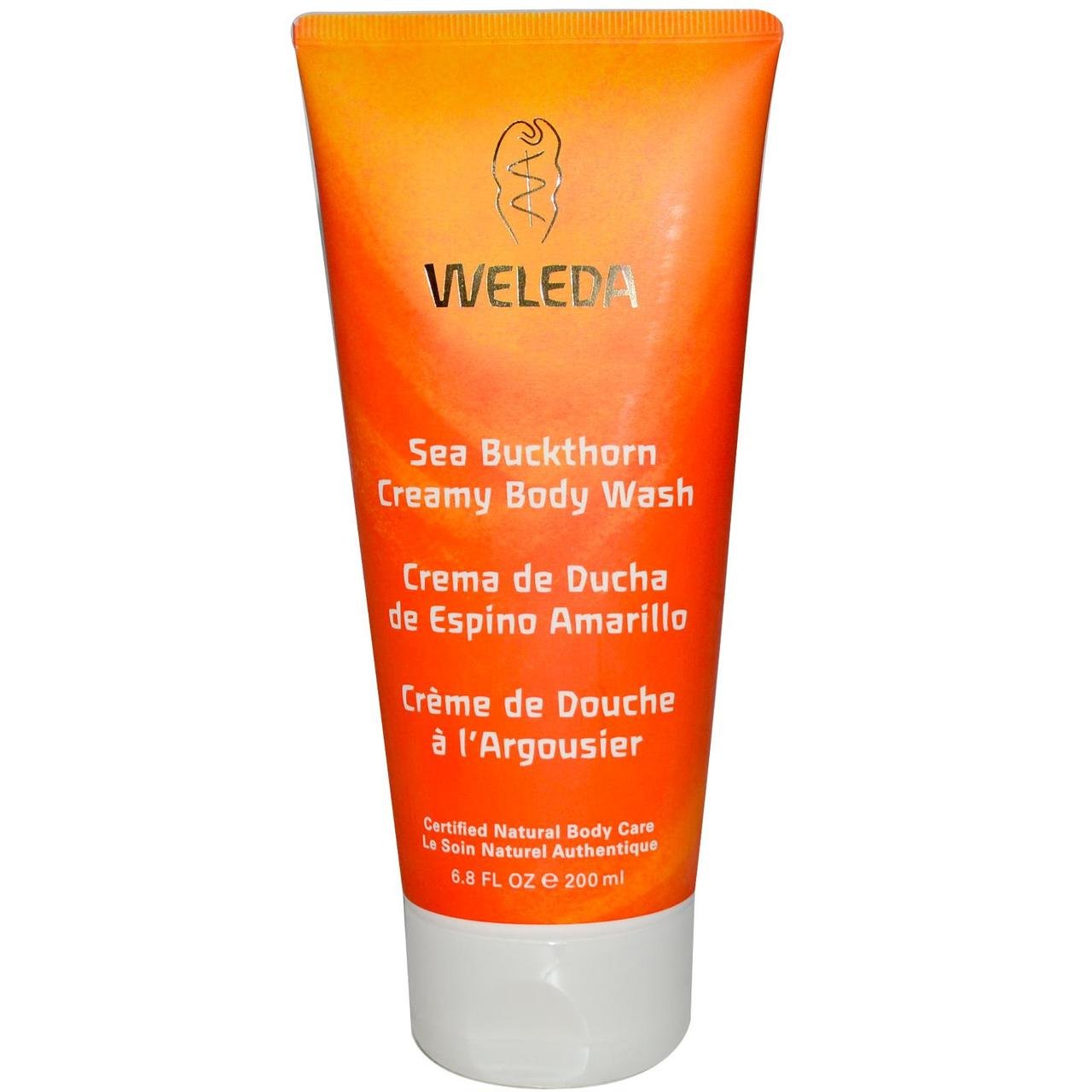 (6er BUNDLE) | Seabuckthorn Creamy Body Wash | 200ml - Weleda