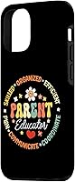 Vista 2 de iPhone 15 Parent Educator Appreciation Week Back to School Case
