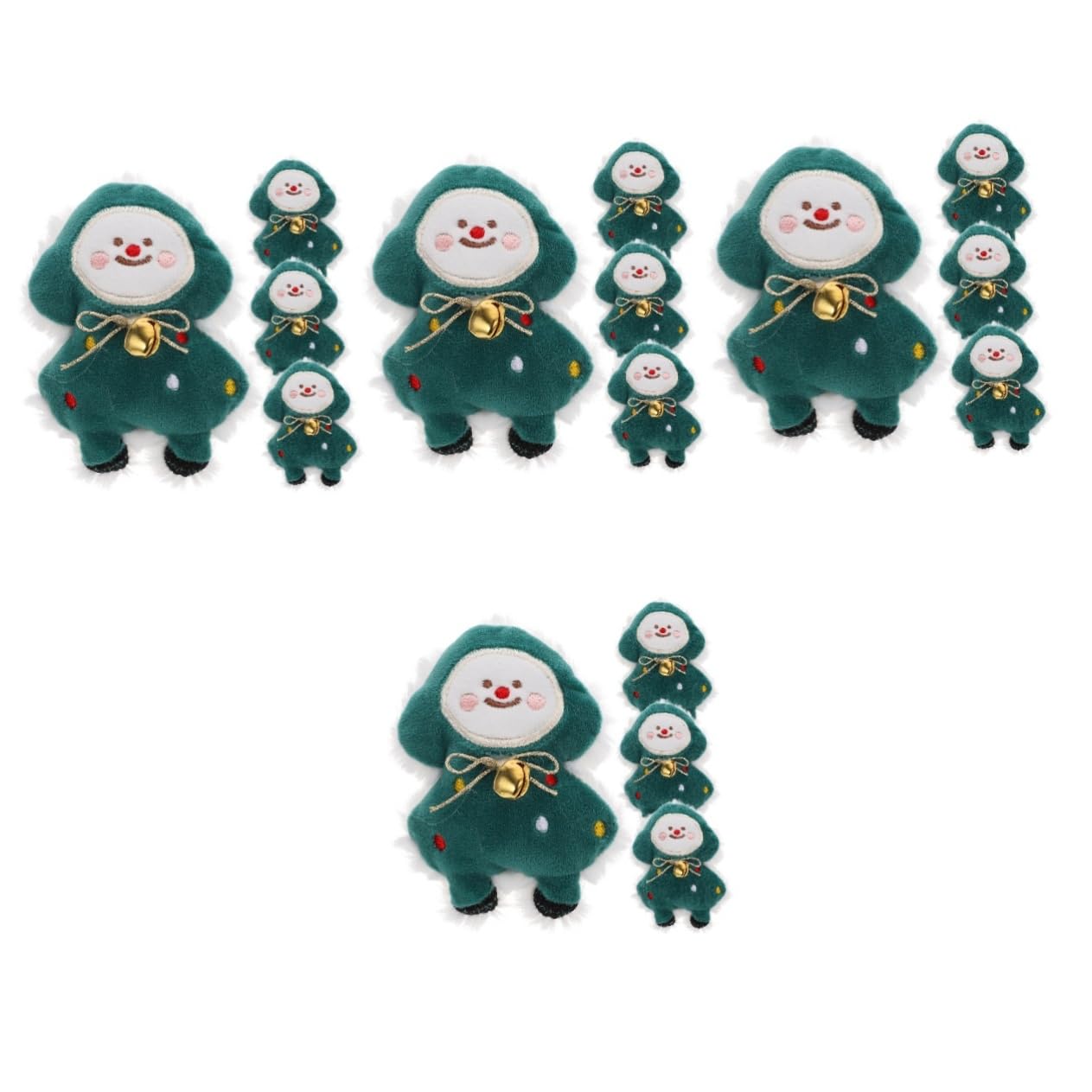 HANABASS 16pièces Jouets Peluche pour Chat Jouets à Mâcher Herbe à Chat pour Noël Interactifs Et Amusants pour Chaton