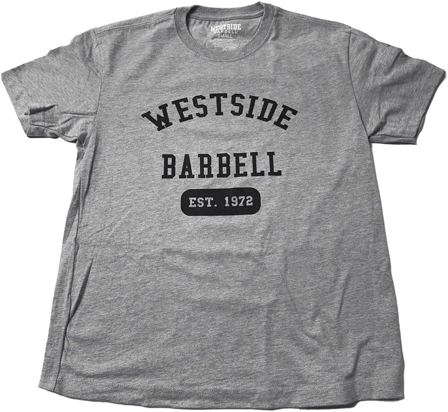 Westside Barbell Est. 1972 T-Shirt, Heavyweight Cotton, Classic Fit, Men's