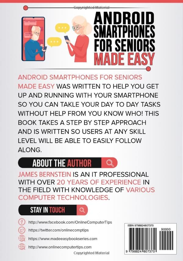 Android Smartphones for Seniors Made Easy: Connecting with Friends & Family (Computers for Seniors Made Easy) image 3