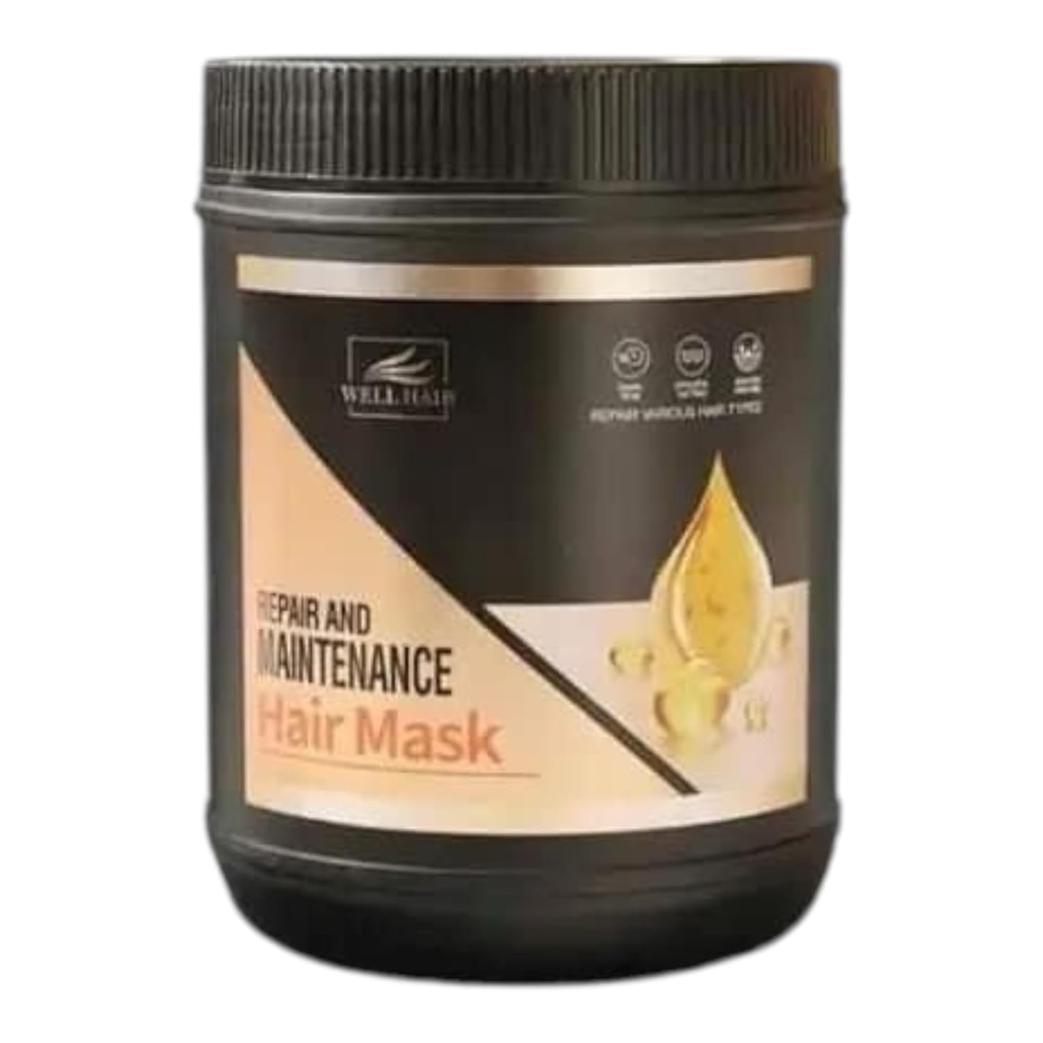 Well Hair Repair and Maintenance Hair Mask, 1000ml