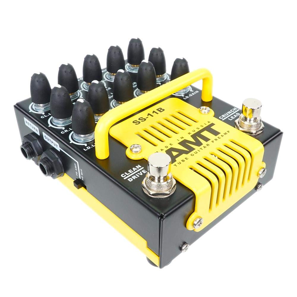 AMT SS-11B (Modern) - Preamplificatore per chitarra tubolare a 3 canali (2 tubi)