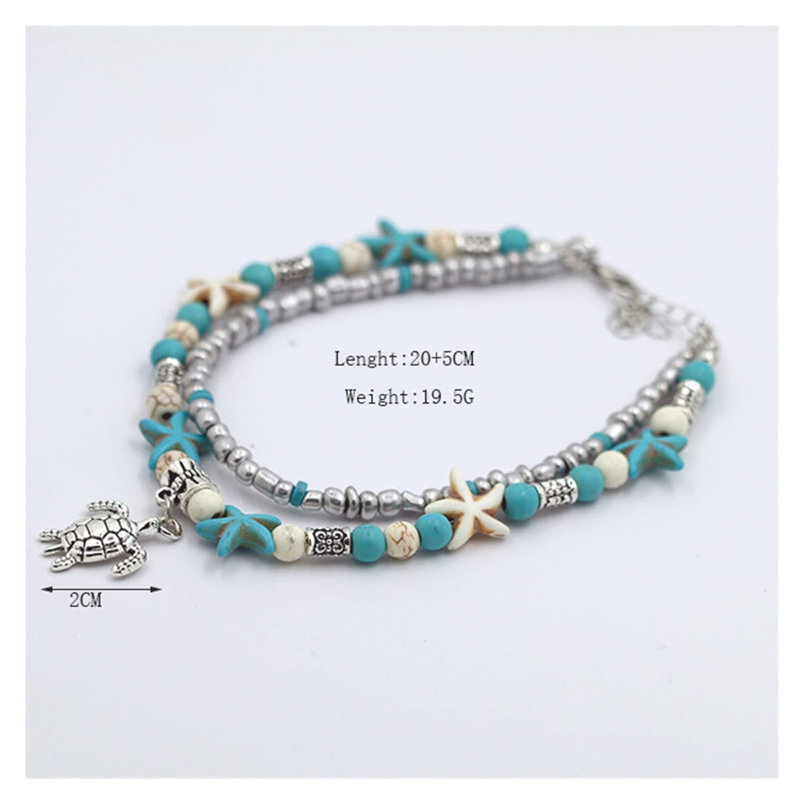 Pulseras de tobillo for mujer, tobilleras de concha de playa, tobilleras, pulseras for mujer, sandalias descalzas, pulseras, joyería de moda, tobilleras for mujer