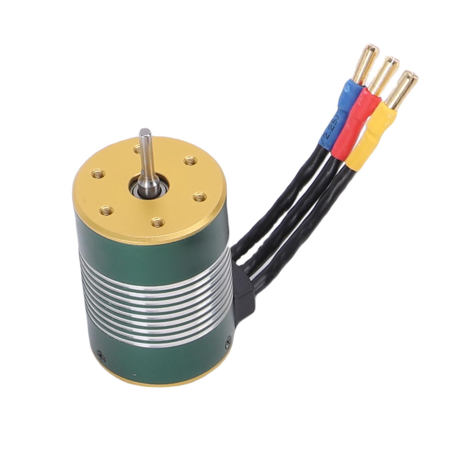Changor Silnik Bezszczotkowy S3650 4300KV, wał 3,175 Mm z Wodoodpornym Zestawem 60A ESC do Ciężarówki Samochodowej 1/10 RC (Zielony)
