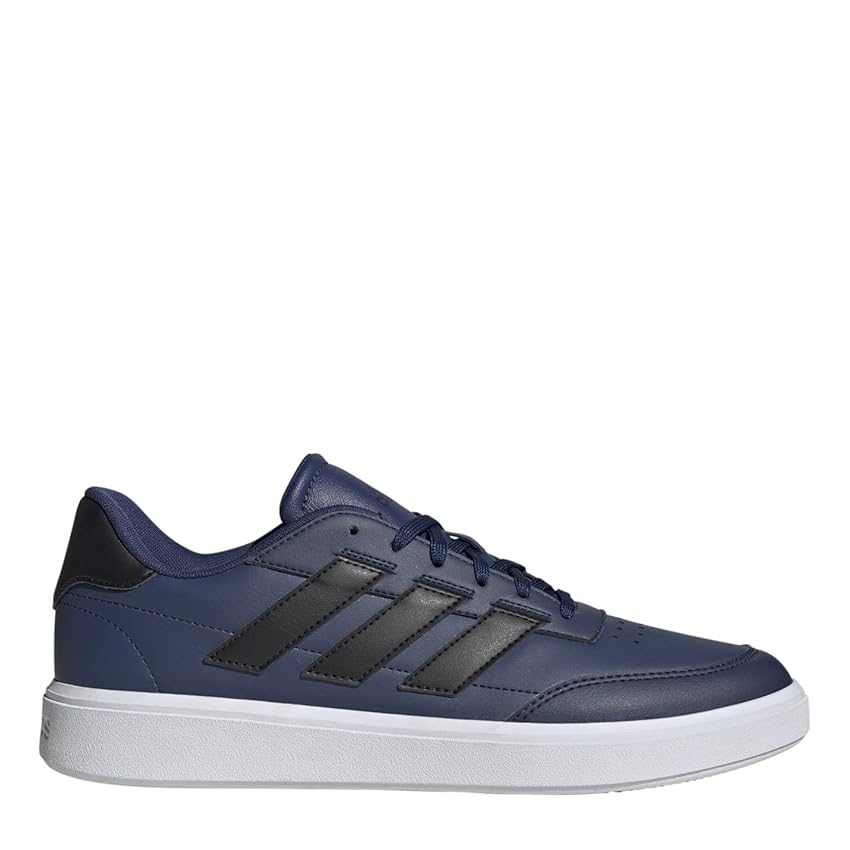 adidas Courtblock Shoes, Scarpe da Ginnastica Uomo, Dark Blue Core Black Ftwr White, 37 1/3 EU