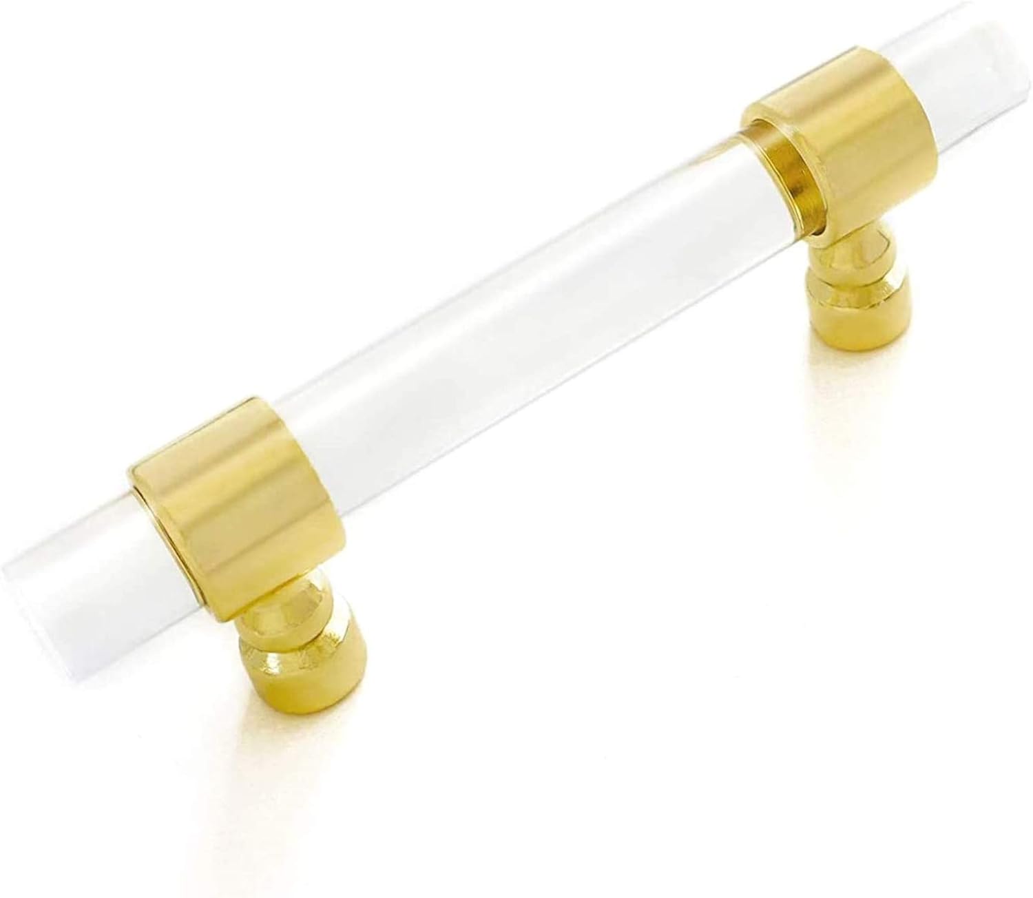 LBFEEL Acrylic Drawer Pulls Handles Crystal Dresser Handle 4 Pack 5