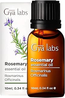 Sponsored Ad - Gya Labs Pure Rosemary Oil for Hair Growth & Dry Scalp (0.34 fl oz) - 100% Therapeutic Grade Undiluted Rose...