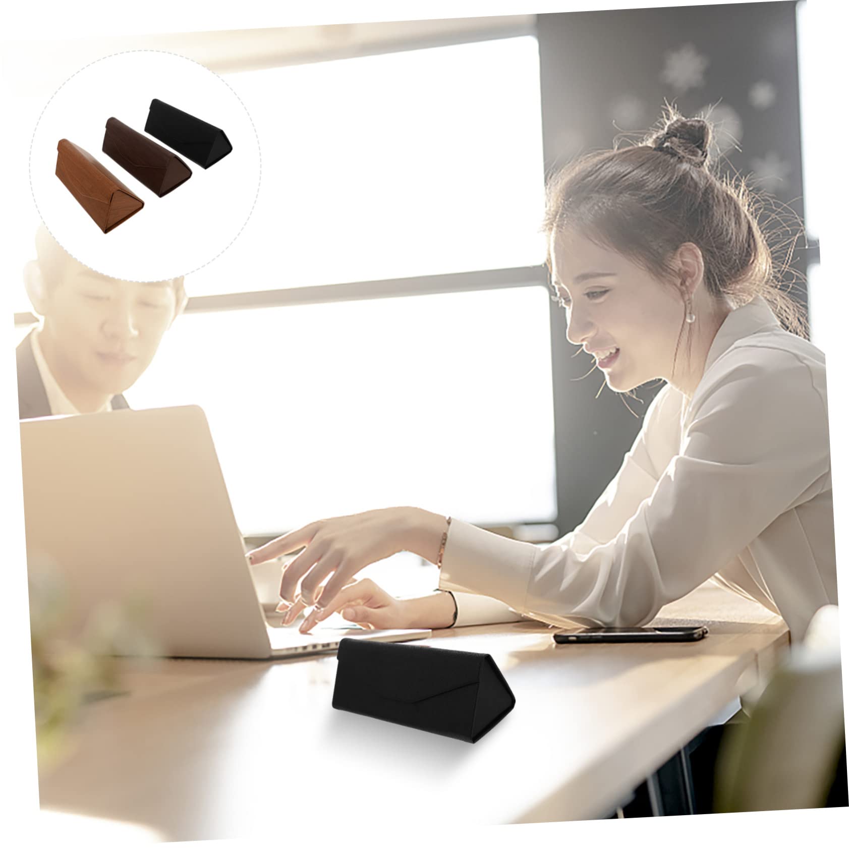 Brillenetui Trendige Sonnenbrille Anzeige Vitrine Gestell Mehrere Sonnenbrillen-organizer Brillenständer Brillenbehälter Brillenhalter Pu